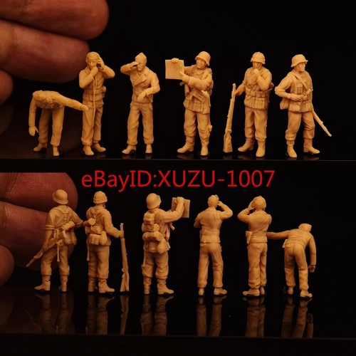 Wwi german 6 soldiers - 1/72/48,