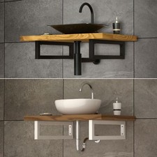 2x Consoles murales pour