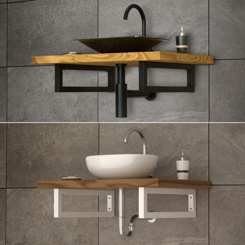Consoles murales pour - 2x,