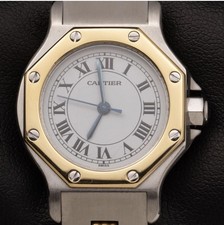 Cartier santos octagon - octagon, 24mm