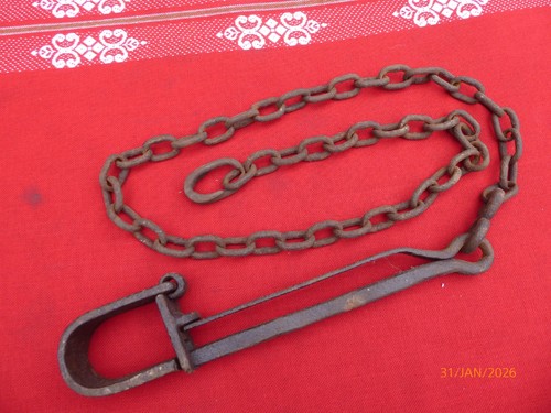 Ancien crochet pour - seau, puit