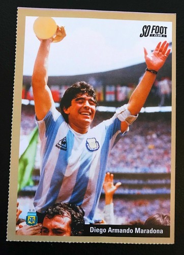 Diego maradona rookie card - maradona,