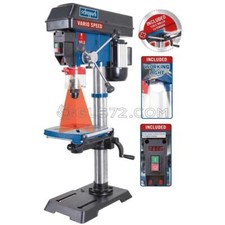 SCHEPPACH DP18VARIO PERCEUSE À COLONNE AVEC POINTEUR LASER 550W VITESSE VARIABLE