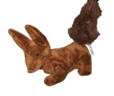 Doudou peluche Renard marron