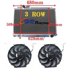 Aluminum Radiator+FANS FOR