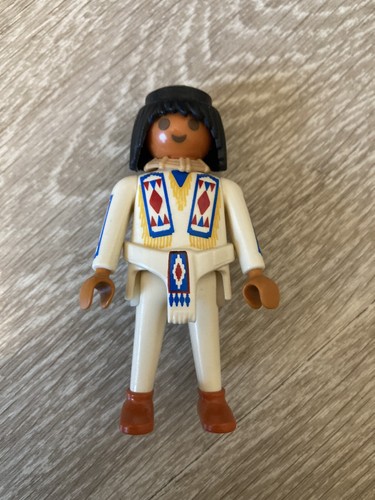 Playmobil indien western blanc - indien,