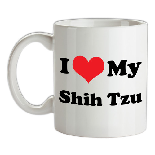 Love mon shih tzu tasse - i,