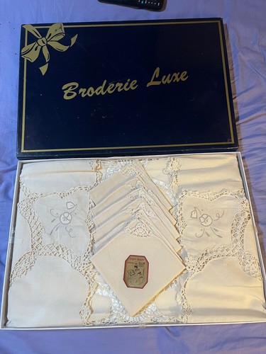 Nappe serviettes en coton - +, 6