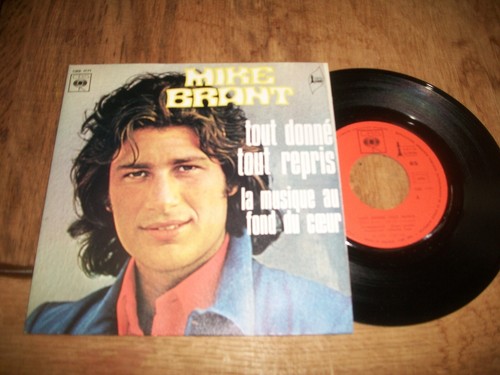 Vinyle tours mike brant - vinyle, tours,