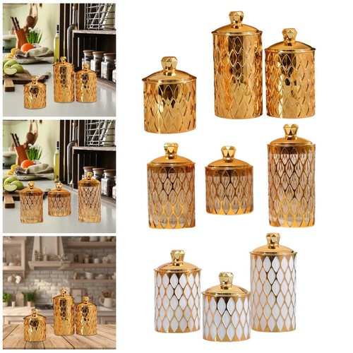 Lot bocaux de rangement - 3,