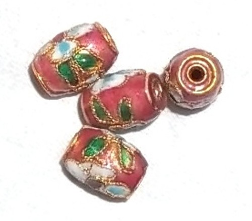 Perles cloisonnees mm - perles,