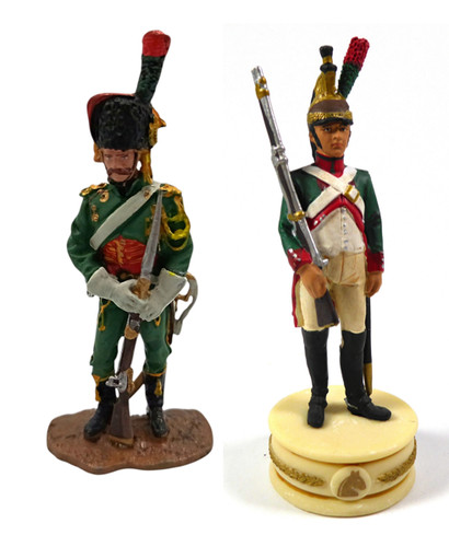 Lot soldats de plomb - de,