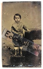 FERROTYPE photo enfant garçon