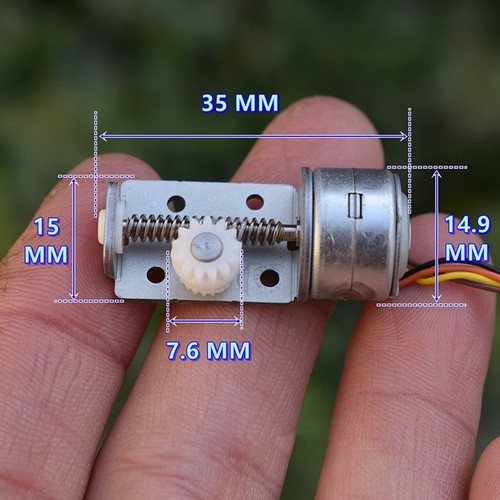 Moteur pas fil 15mm - à,