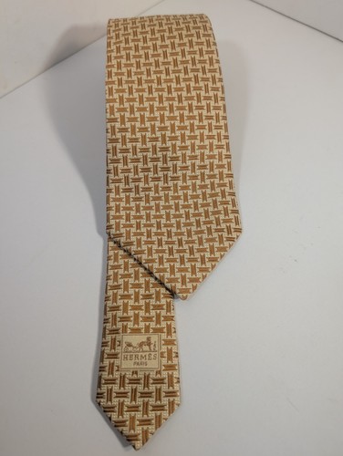 Hermes silk tie - hermes, oa