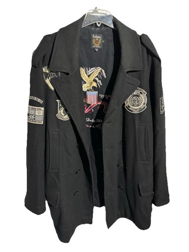 Schott navy patch - navy,