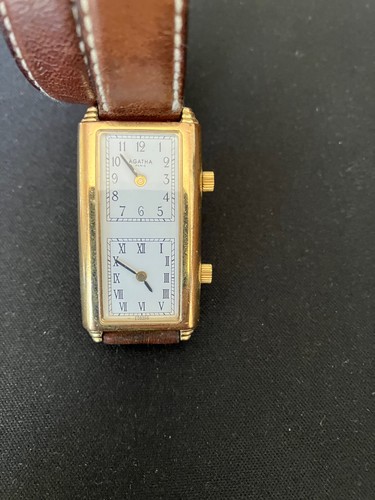 Montre femme agatha double