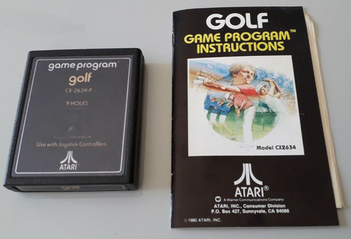 Jeu atari 2600 golf - 2600, +