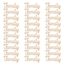  30 Pcs Tranches De Bois