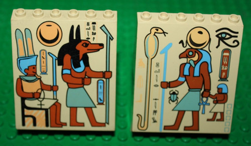 Lego egypt panel sloped with - panel,