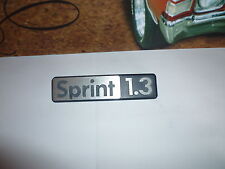 Sigle insigne logo aluminium