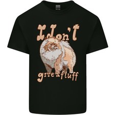 T-Shirt Enfant Pomeranien Je Ne Donne Pas Un Flocon Drôle