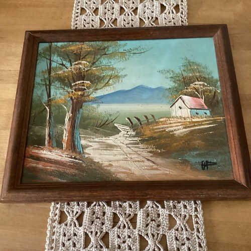 Tableau peinture huile - peinture, À