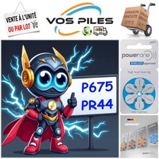 Piles Auditives : P675 BLEU