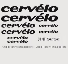 Cervélo S2 bicycle decals