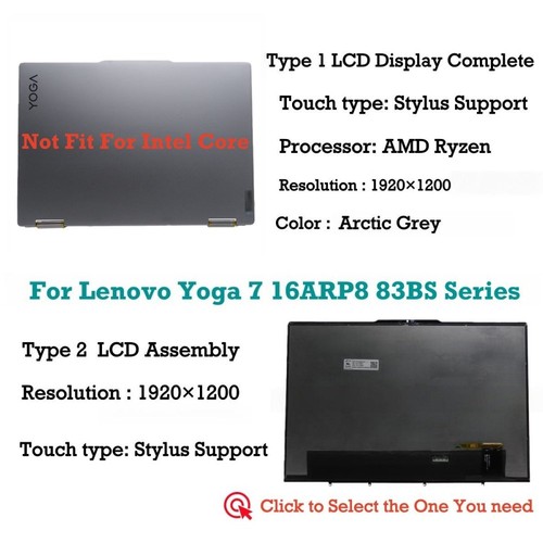 For lenovo yoga 16arp8 83bs - for,