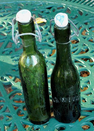 Bouteilles bière anciennes - bouteilles,