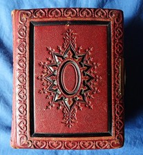 album photo ancien vide, pour photos CDV,  XIXe siècle REF410