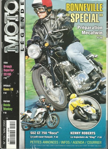 Moto légende 124 - moto, n°124