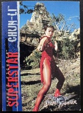 CHUN-LI SUPERSTAR 1994 CAPCOM UPPER DECK TRADE CARD RARE STREET FIGHTER VINTAGE