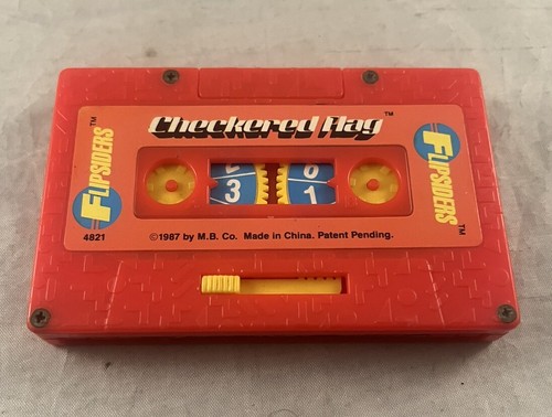 1987 vintage checkered flag - 1987,