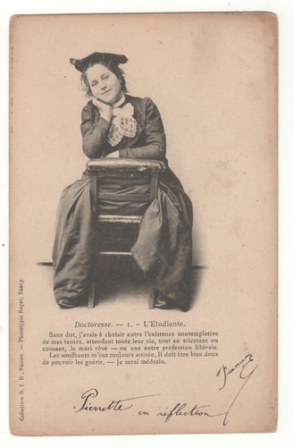 Cpa femme doctoresse - -,