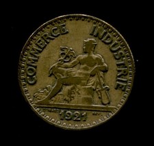 France - (1921) pièce de 2F