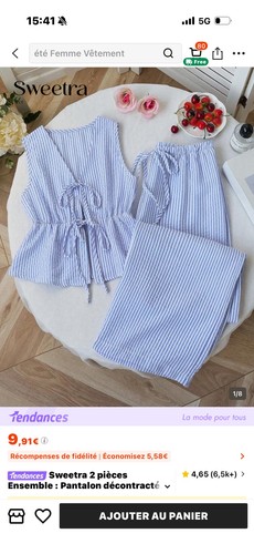Lot vêtements femme - de,