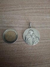Grosse Medaille Religieuse En Argent F. Vernon  15,3 Grammes Diamètre 30mm