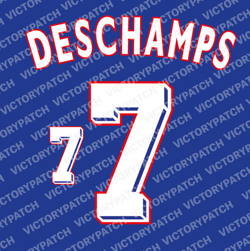 Kit flocage deschamps 7 - flocage, #7