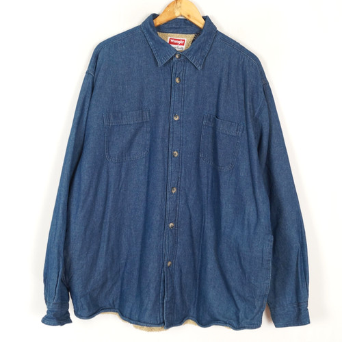 Chemise jean homme wrangler - chemise,