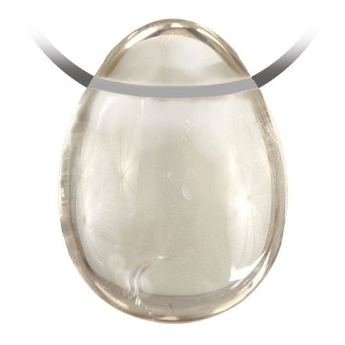 Pendentif goutte pierre