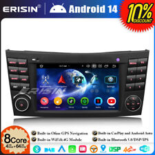 64GO Android 14 DAB+ Autoradio GPS CarPlay Wifi Mercedes Classe E/CLS W211 W219