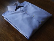 Chemises décontractées homme ETON taille L/41/16 Contemporary Twill bleu clair