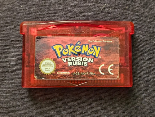 Pokémon version rubis - pokémon, gba