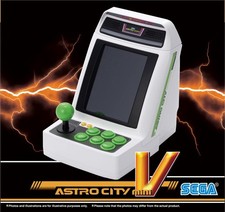 SEGA Astro City Mini V (Mini plug n play arcade) Mini Console w (TV Plug & Play)