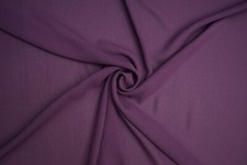 Tissu Georgette violet haute