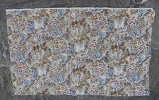 FRENCH FABRIC coupon de tissu d'ameublement tapisserie Velour rapé style l XV