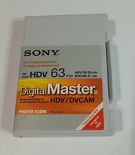 Sony DVCAM HDV DV mini DV