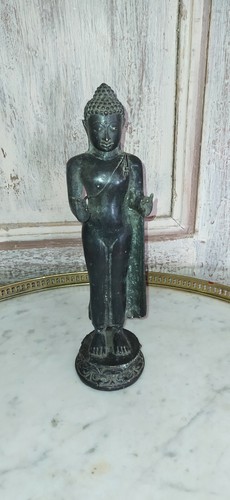 Ancienne statue bronze - statue,